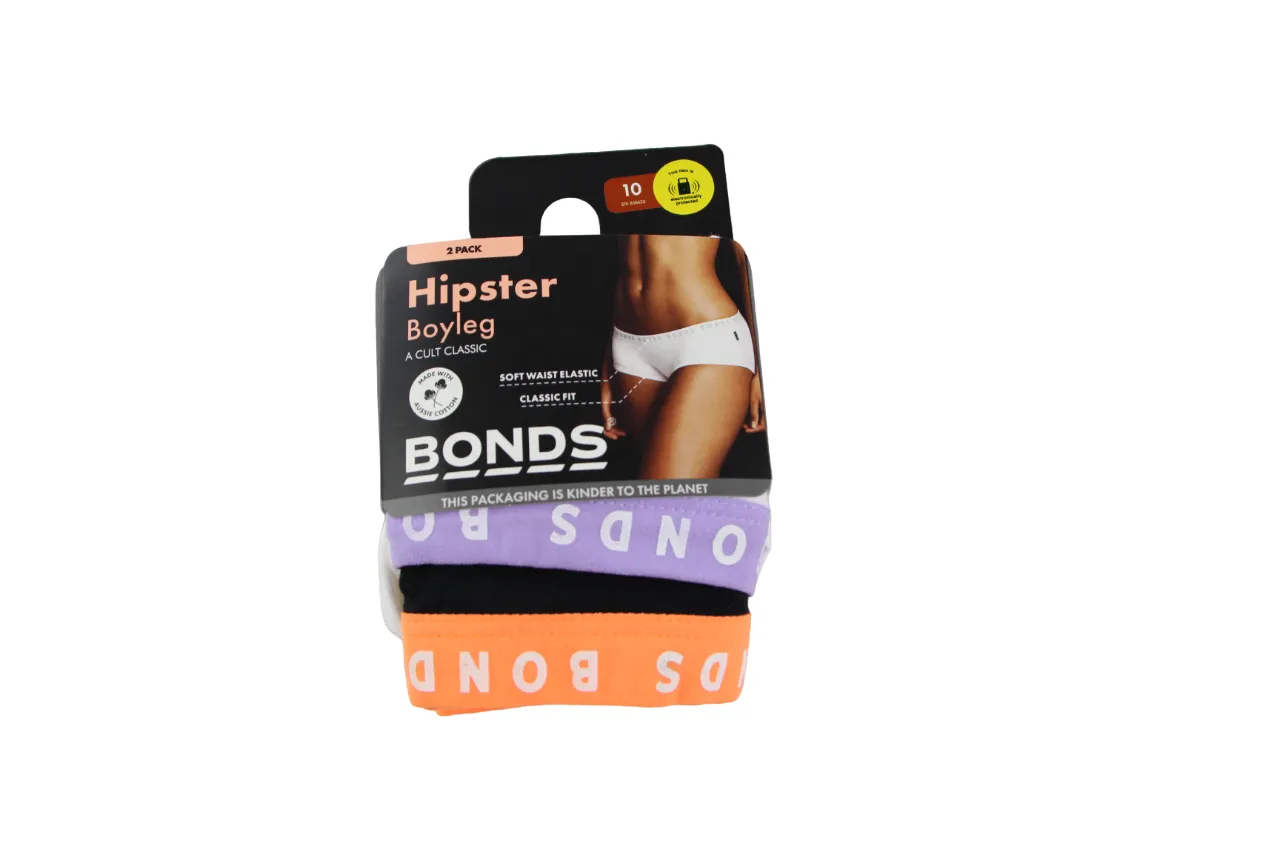 20 Pairs X Bonds Womens Hipster Boyleg Underwear Briefs 34K