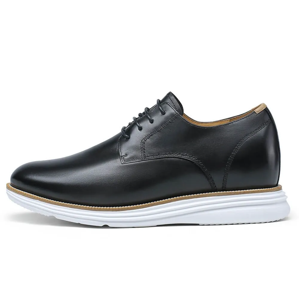 7 CM/ 2.76 Inches CMR CHAMARIPA Height Increasing Men's Derby Shoes - Elevate Your Elegance with 2.76-Inch Heels