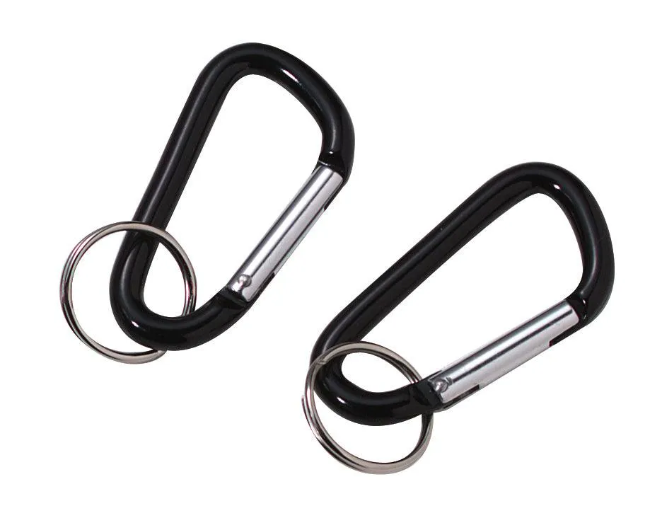 Accessory Carabiner with Key Ring