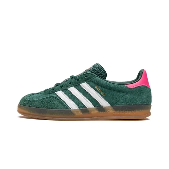 adidas Gazelle Indoor Collegiate Green Lucid Pink (W)