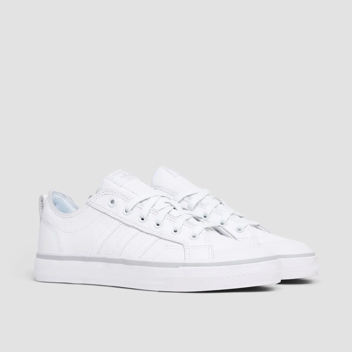 adidas Nizza Low ADV Shoes - Footwear White/Footwear White/Grey Two