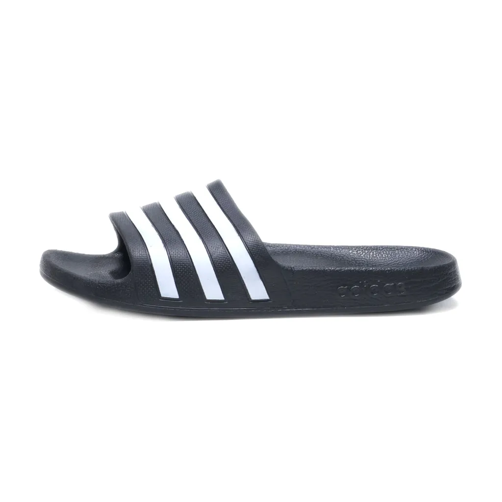 Adidas Sliders Rubber Black Colour For Men