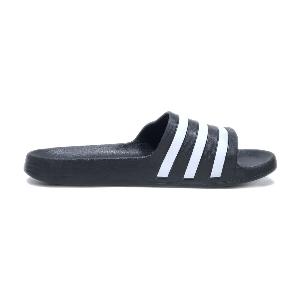 Adidas Sliders Rubber Black Colour For Men