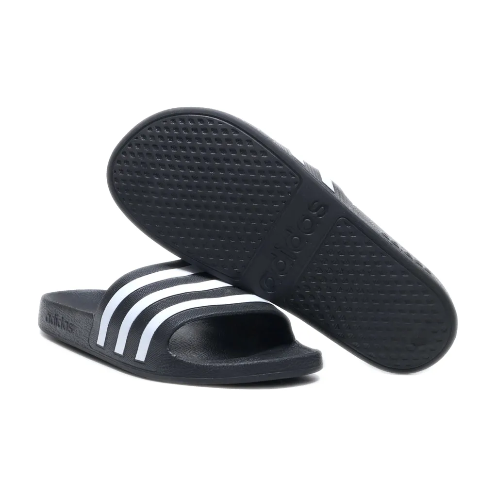 Adidas Sliders Rubber Black Colour For Men