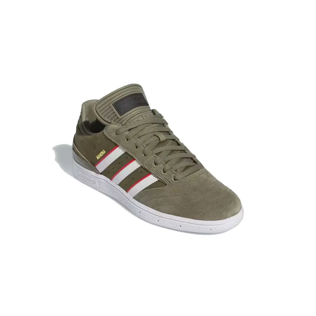 Adidas x Dan Mancina Busenitz - Olive Strata/Red/Cloud White