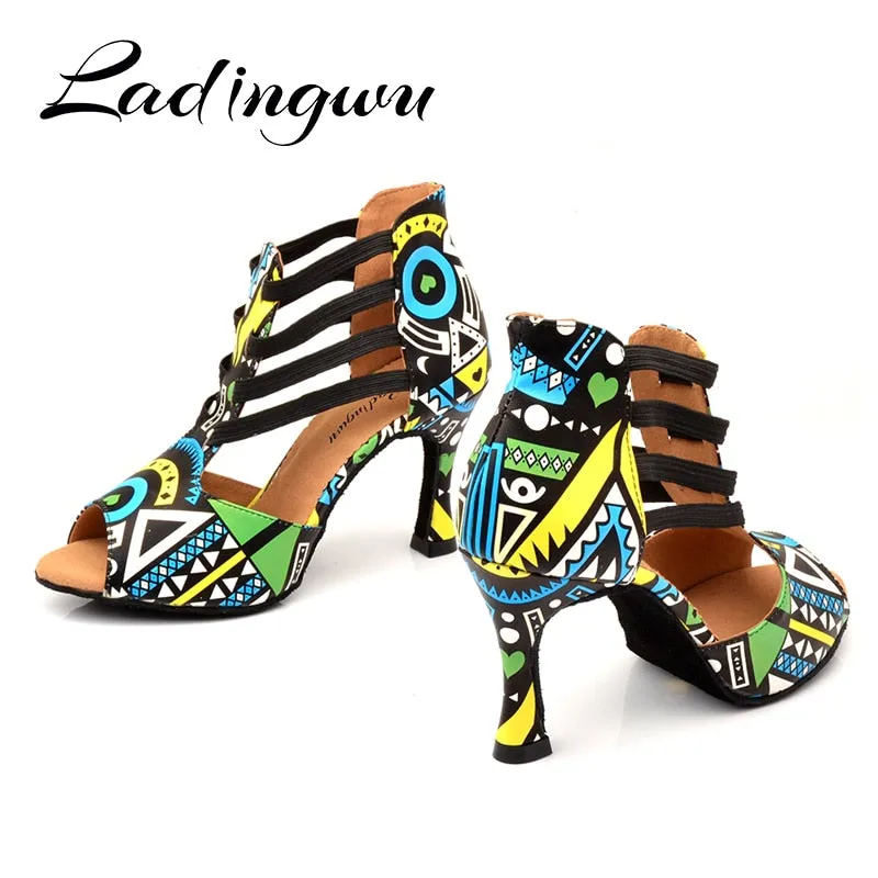 AfroFashion Brand Latin Dance Shoes