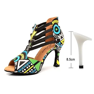 AfroFashion Brand Latin Dance Shoes