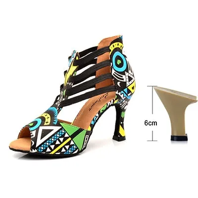 AfroFashion Brand Latin Dance Shoes