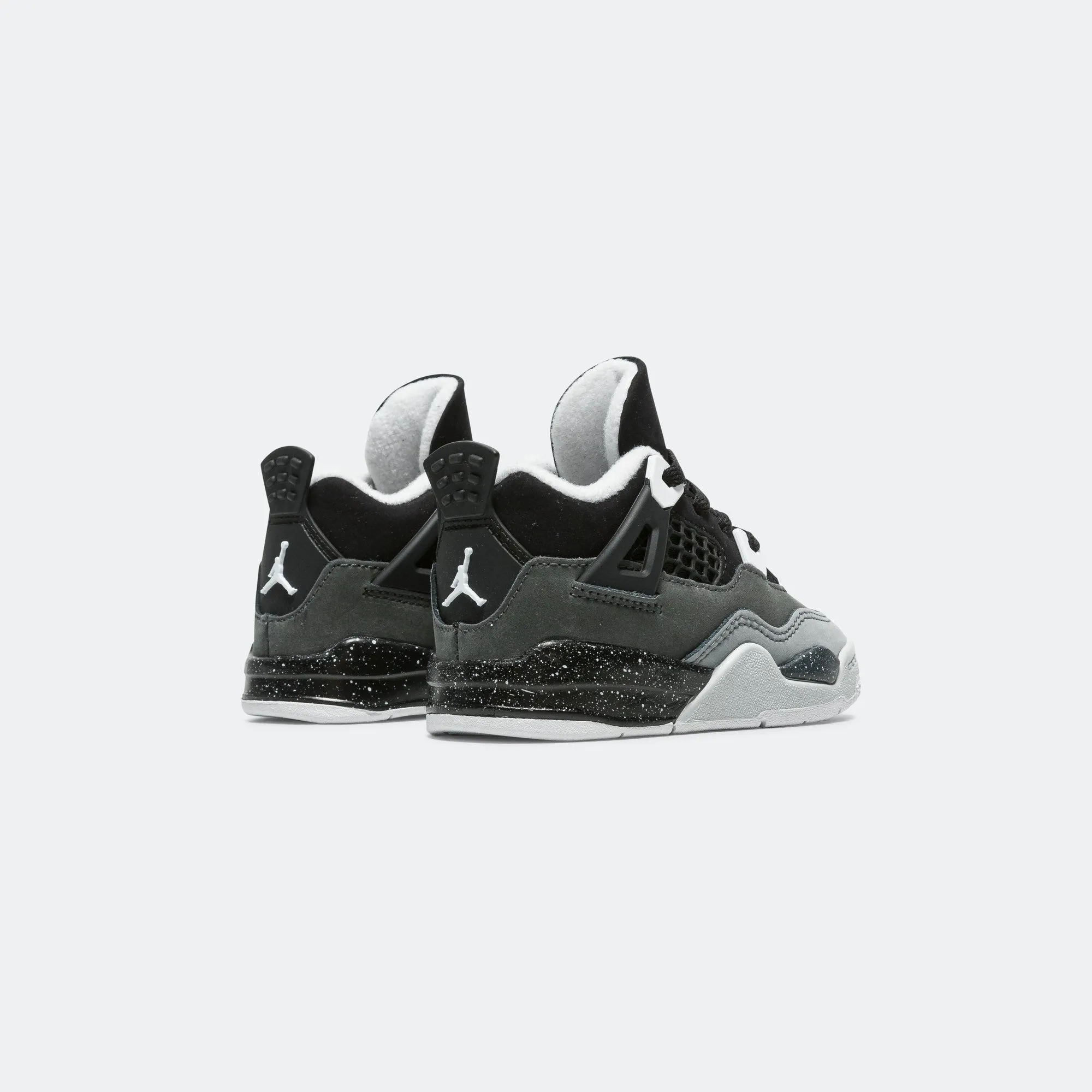 Air Jordan 4 Retro (TD) - Black/White-Anthracite