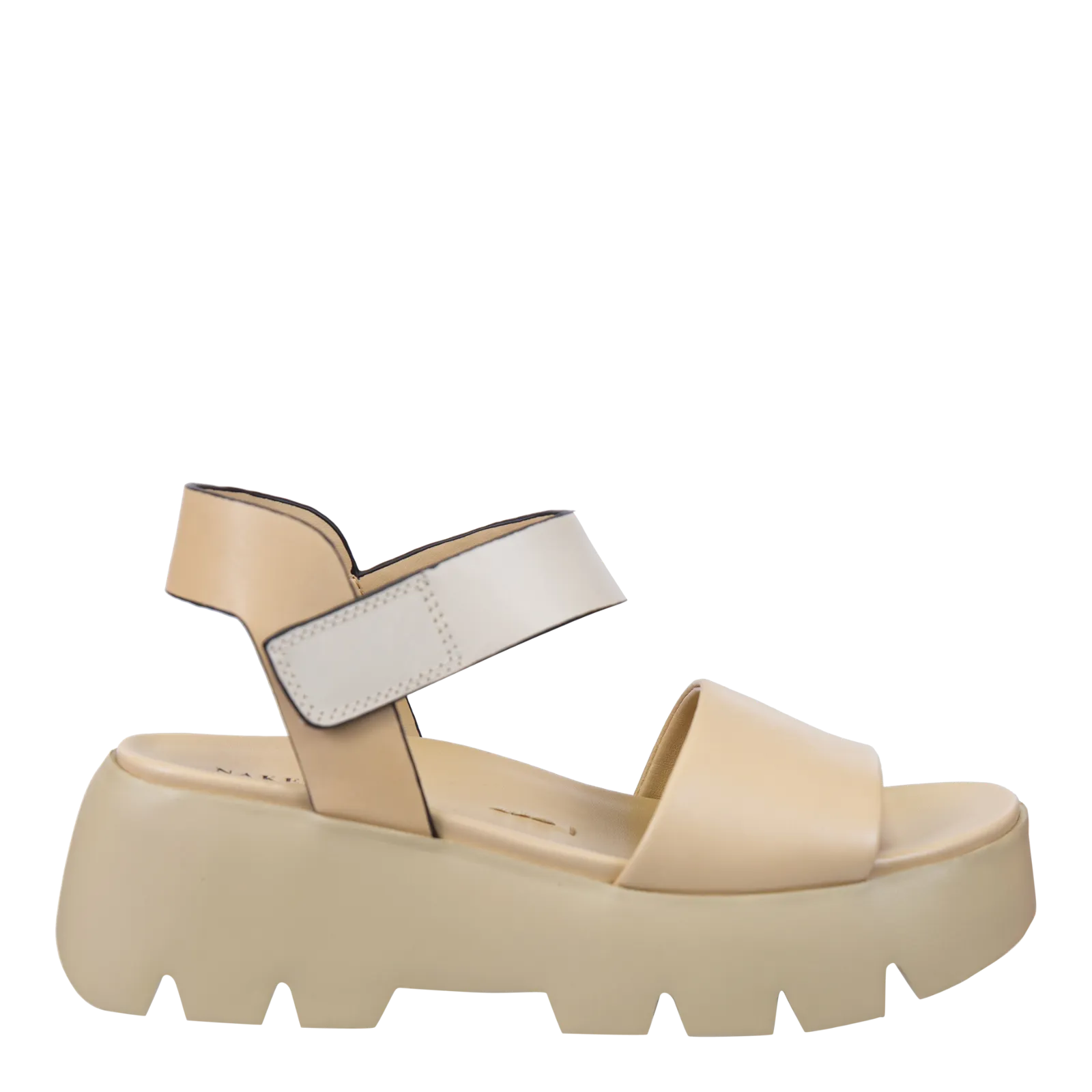 ALLOY in BEIGE Platform Sandals