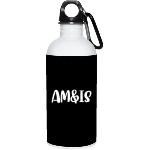 AM&IS Activewear 20 oz. Stainless Steel Water Bottle