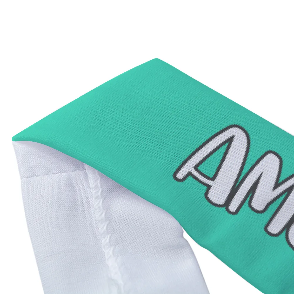 Am&Is Women's Polyester Magic Scarf Headband - Turquoise