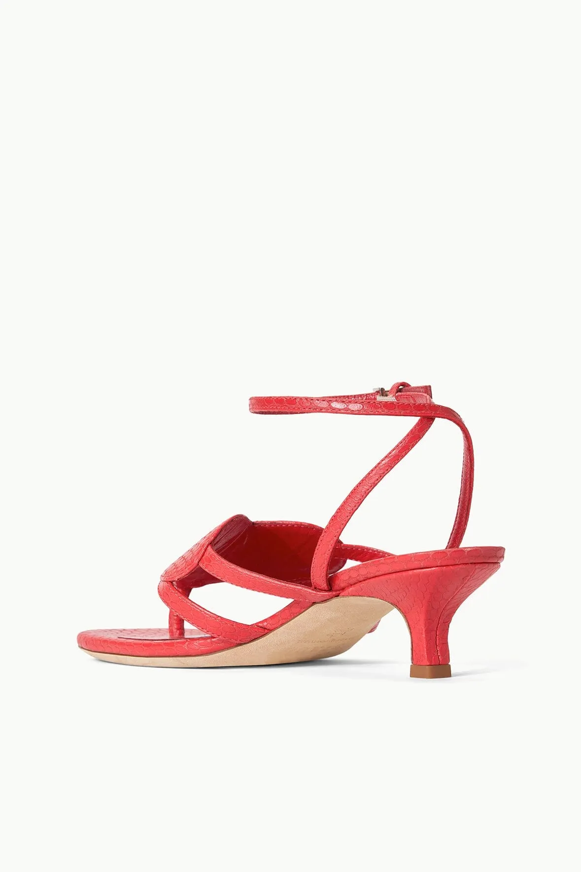 AMOUR KITTEN HEEL | RED ROSE