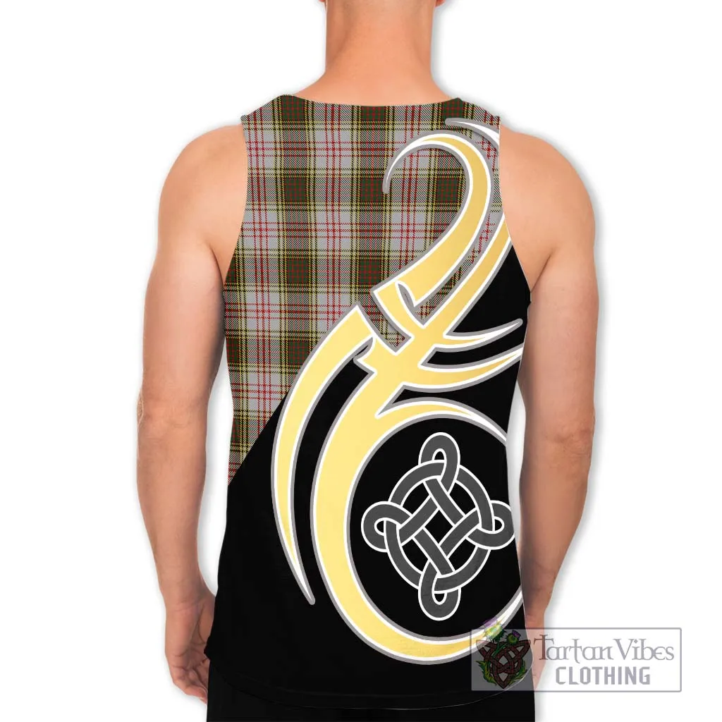 Anderson Dress Tartan Men's Tank Top with Family Crest and Celtic Symbol Style