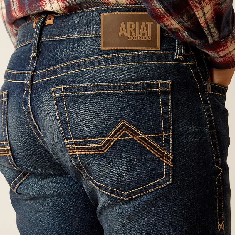 Ariat Men's M8 Modern Slim Gunner Slim Leg Jean- Nightingale