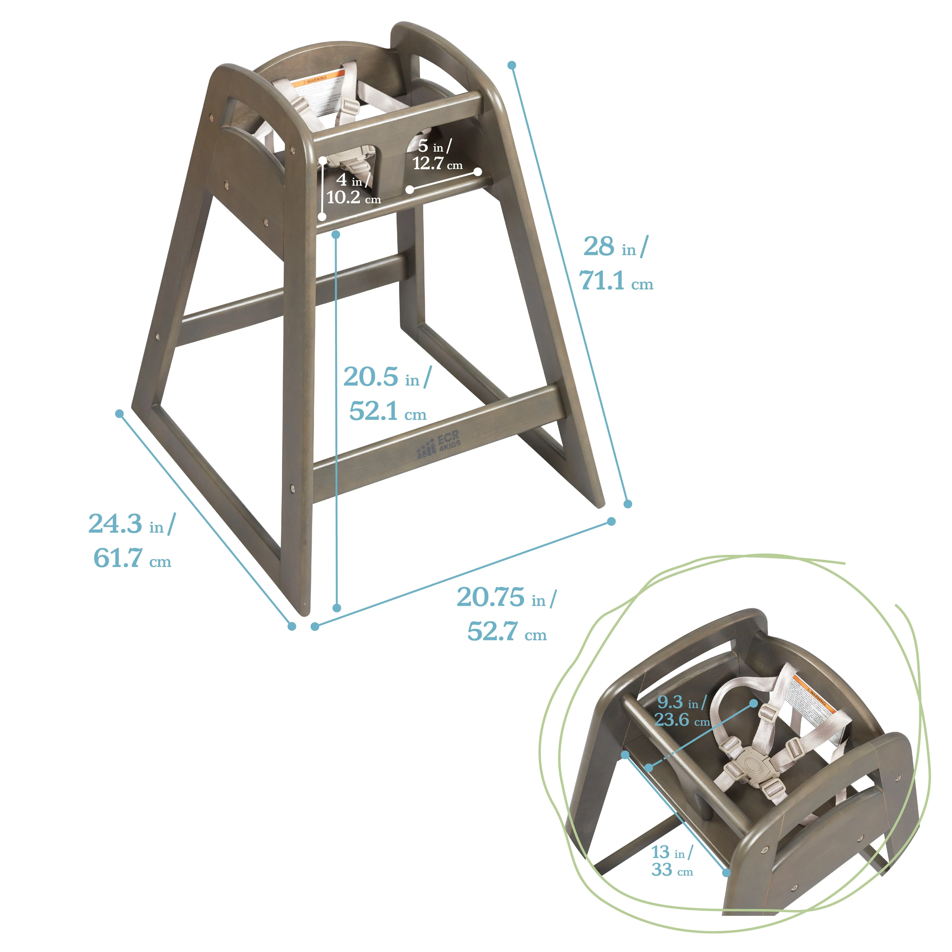 ASATT High Chair, Toddler Chair