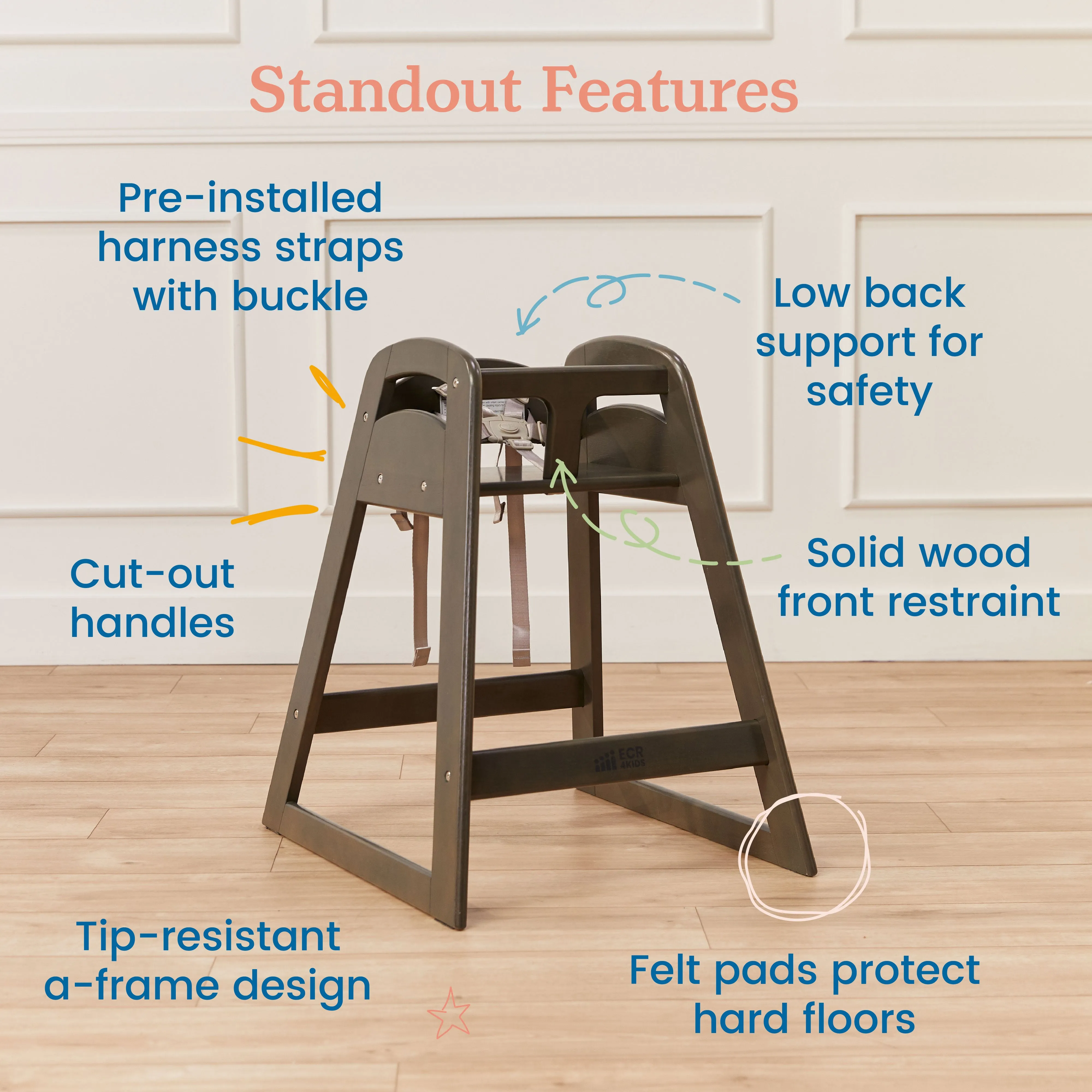 ASATT High Chair, Toddler Chair