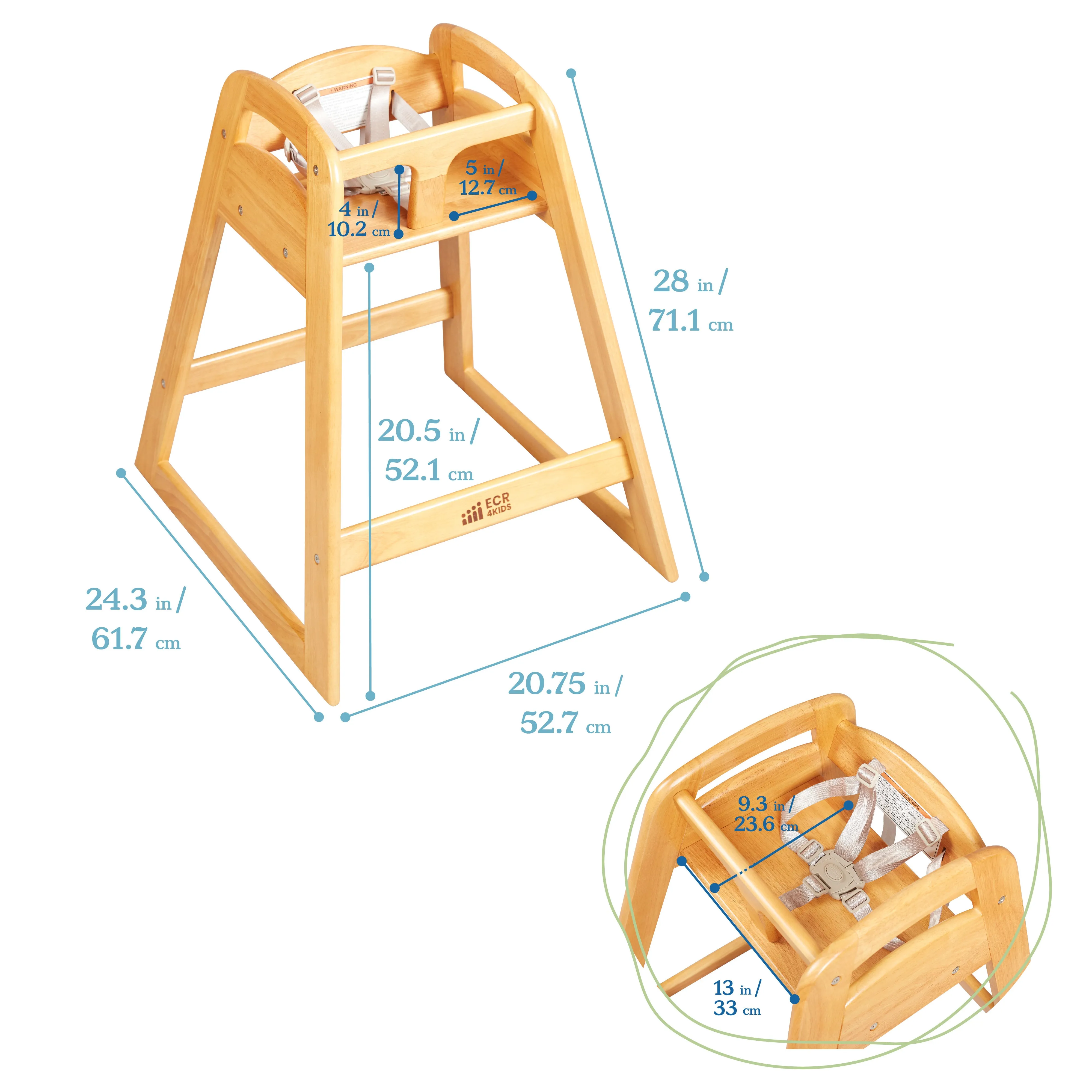 ASATT High Chair, Toddler Chair