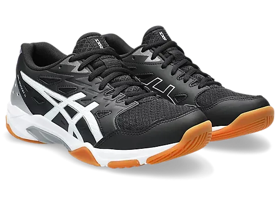 Asics Gel-Rocket 11 Black/Pure Silver Women's Court Shoe