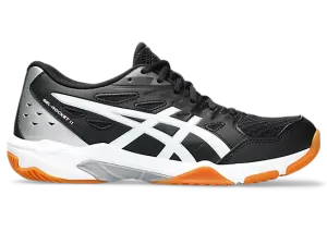 Asics Gel-Rocket 11 Black/Pure Silver Women's Court Shoe