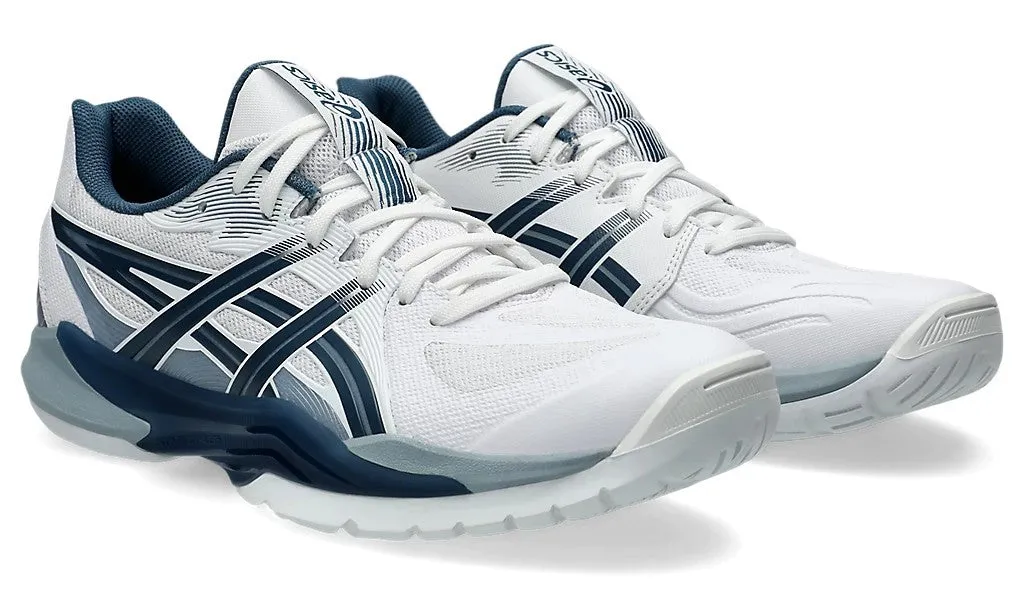 Asics Power Break FF White/Vintage Indigo Men's Court Shoe