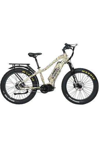 Bakcou Flatlander 750W 48V Fat Tire Electric Hunting Bike