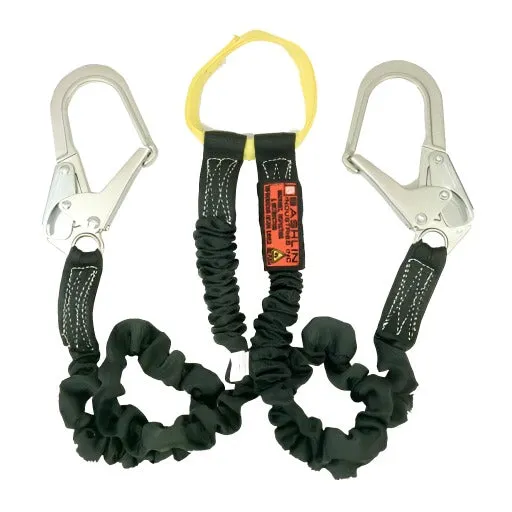 Bashlin Arc Flash 6' FR Twin Leg Lanyard Stretchable with Choker Loop - 2327-6HL