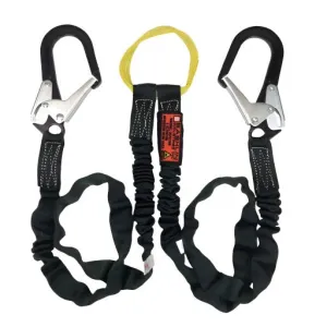 Bashlin Arc Flash 6' FR Twin Leg Lanyard with Choker Loop - 2827-6HL