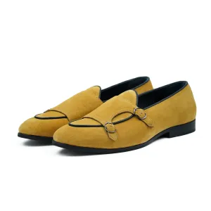 Belgian Monk Strap Yellow