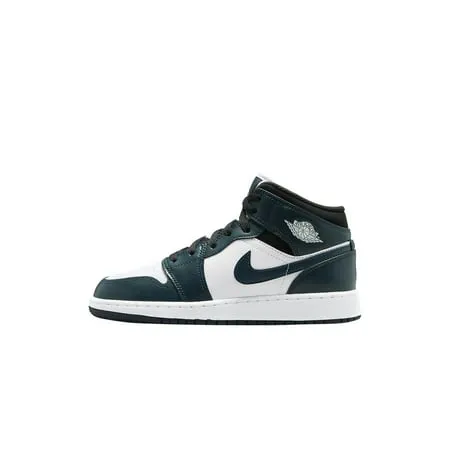 Big Kid's Jordan 1 Mid Armory Navy/White-Black (554725 411) - 7