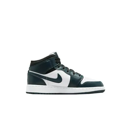 Big Kid's Jordan 1 Mid Armory Navy/White-Black (554725 411) - 7