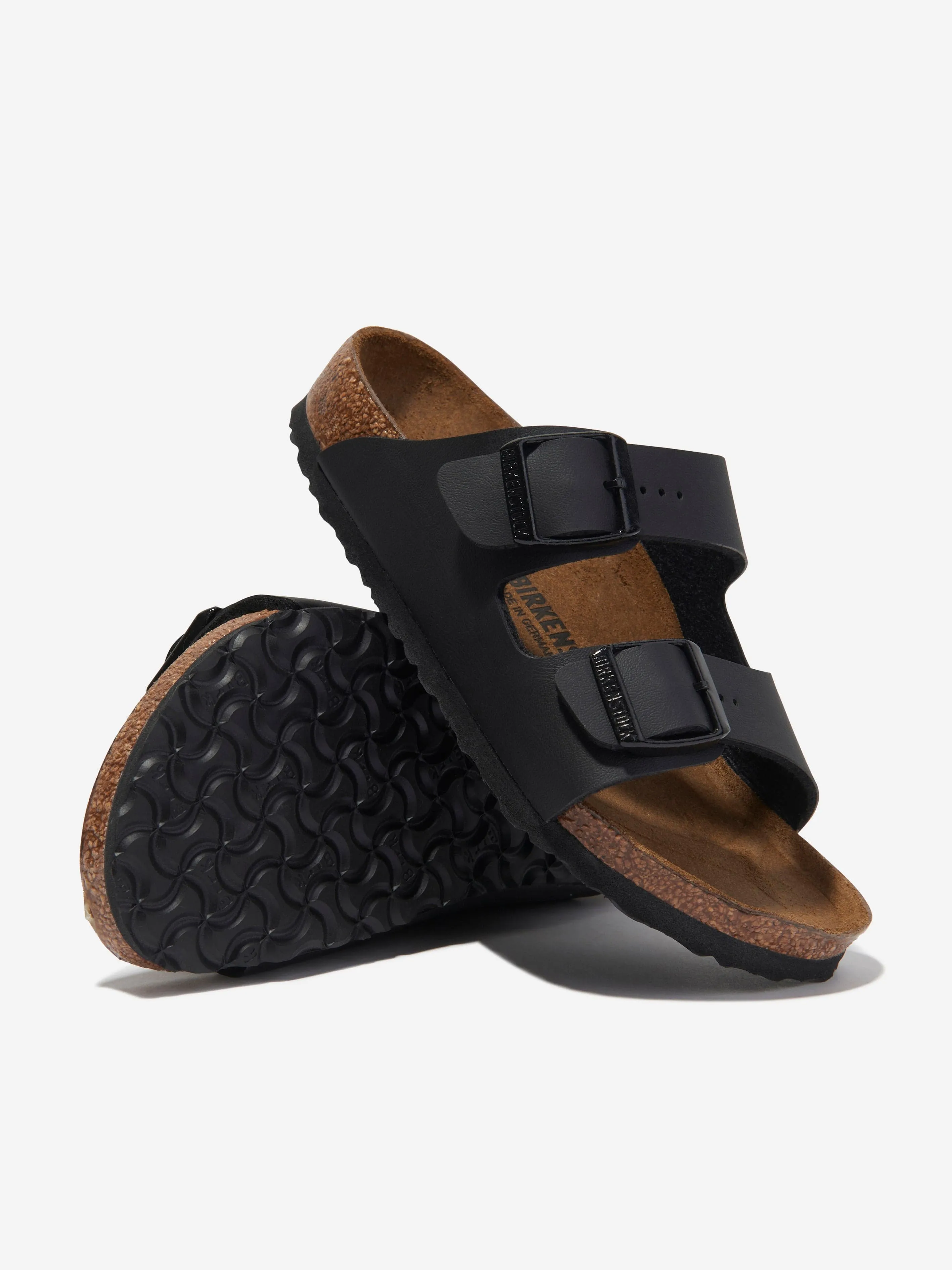 BIRKENSTOCK Kids Arizona Sandals in Black