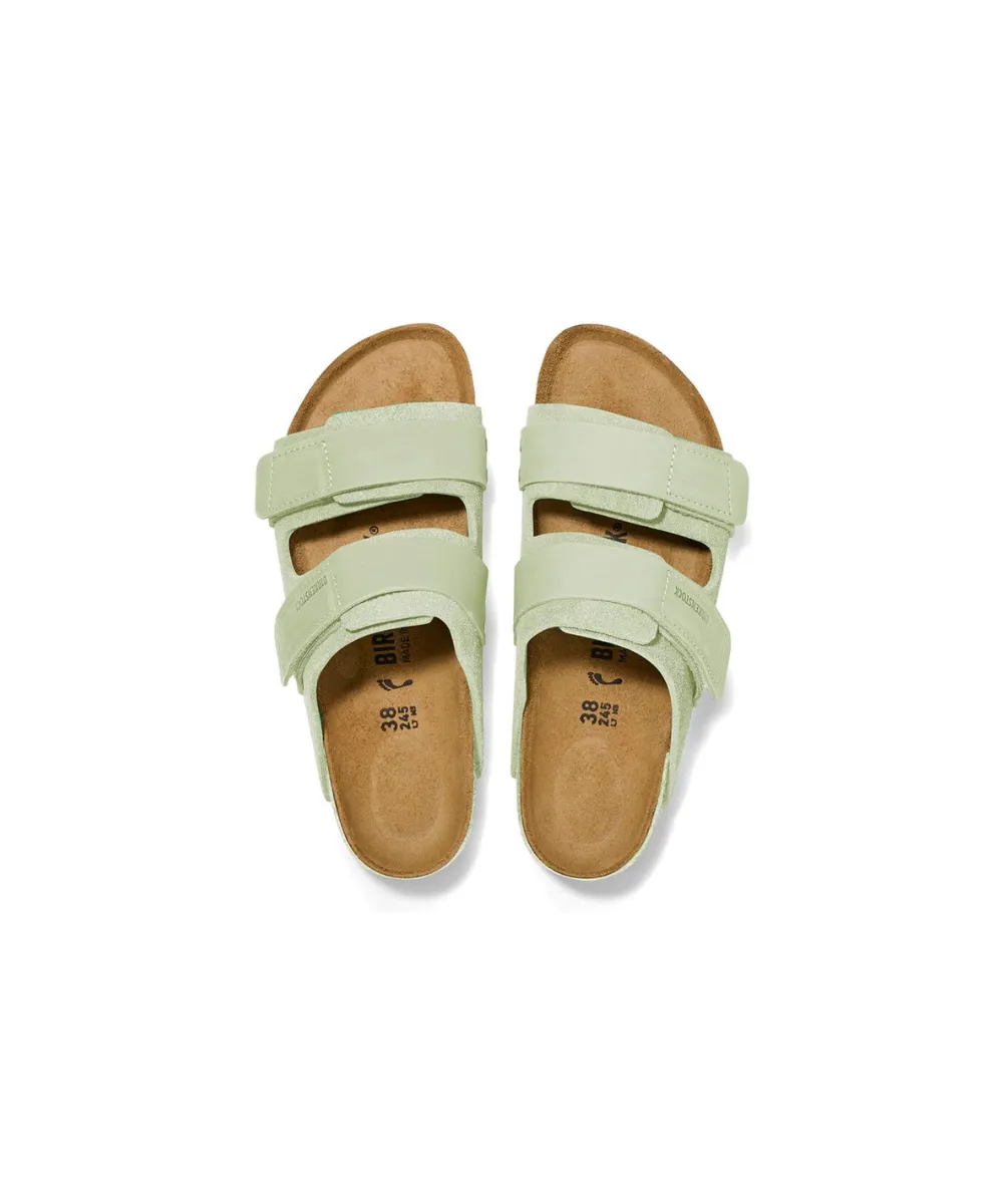 BIRKENSTOCK-UJI NARROW FIT-IN-FADED LIME