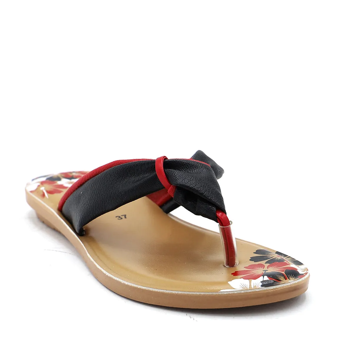 Black Casual Flip-Flop 002067