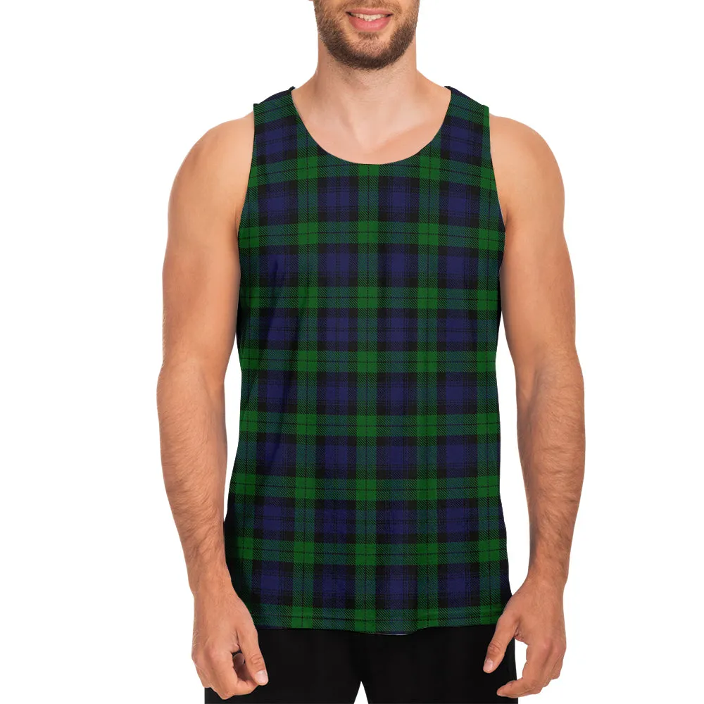 Black Watch Tartan Mens Tank Top