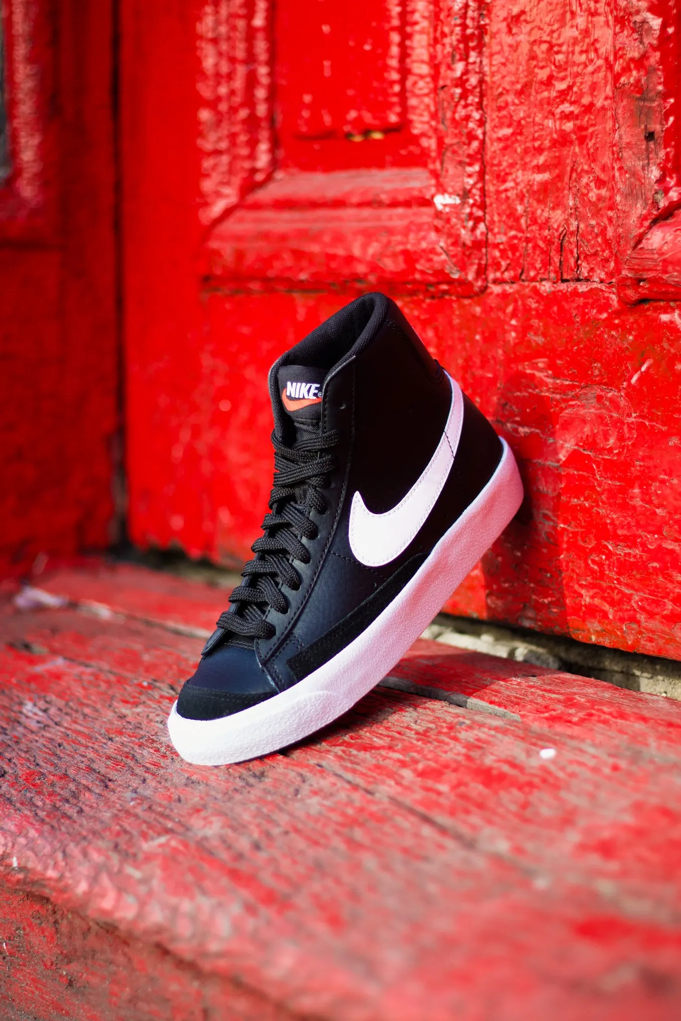 BLAZER MID '77 (GS) "BLACK"