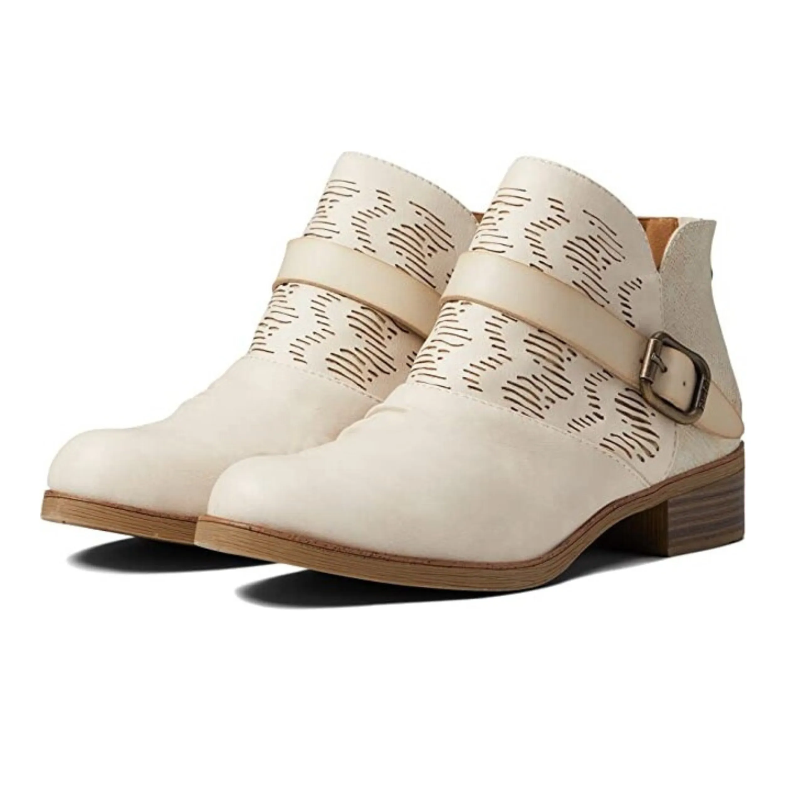 Blowfish Valari Beige Ankle Boots