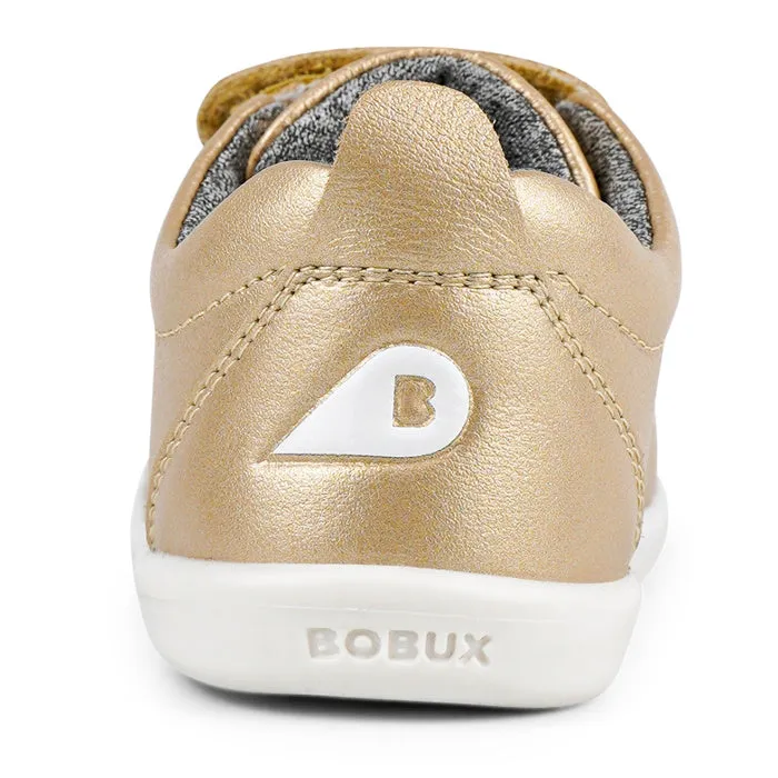 Bobux IWalk IW SWITCH Grass Court Sneaker Gold 637320