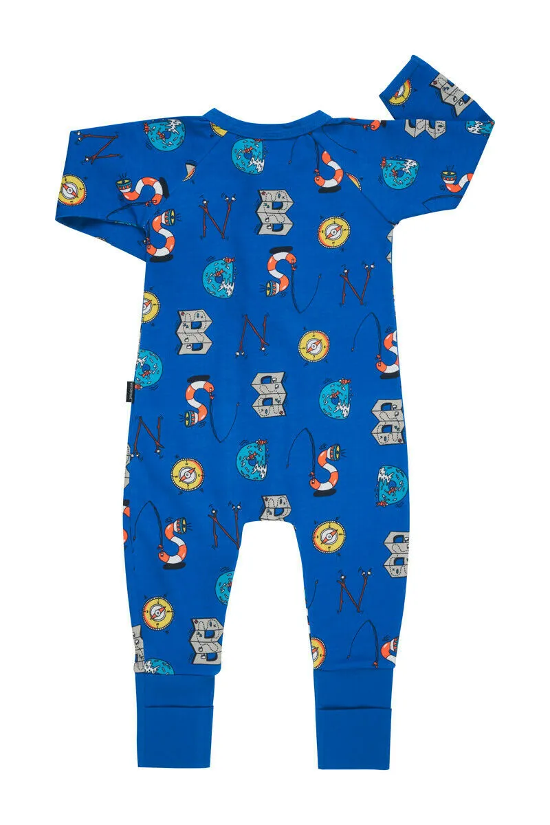 Bonds Baby Wondersuit Zippy Printed Baby Long Sleeve Boy Girl Pyjamas Sleep