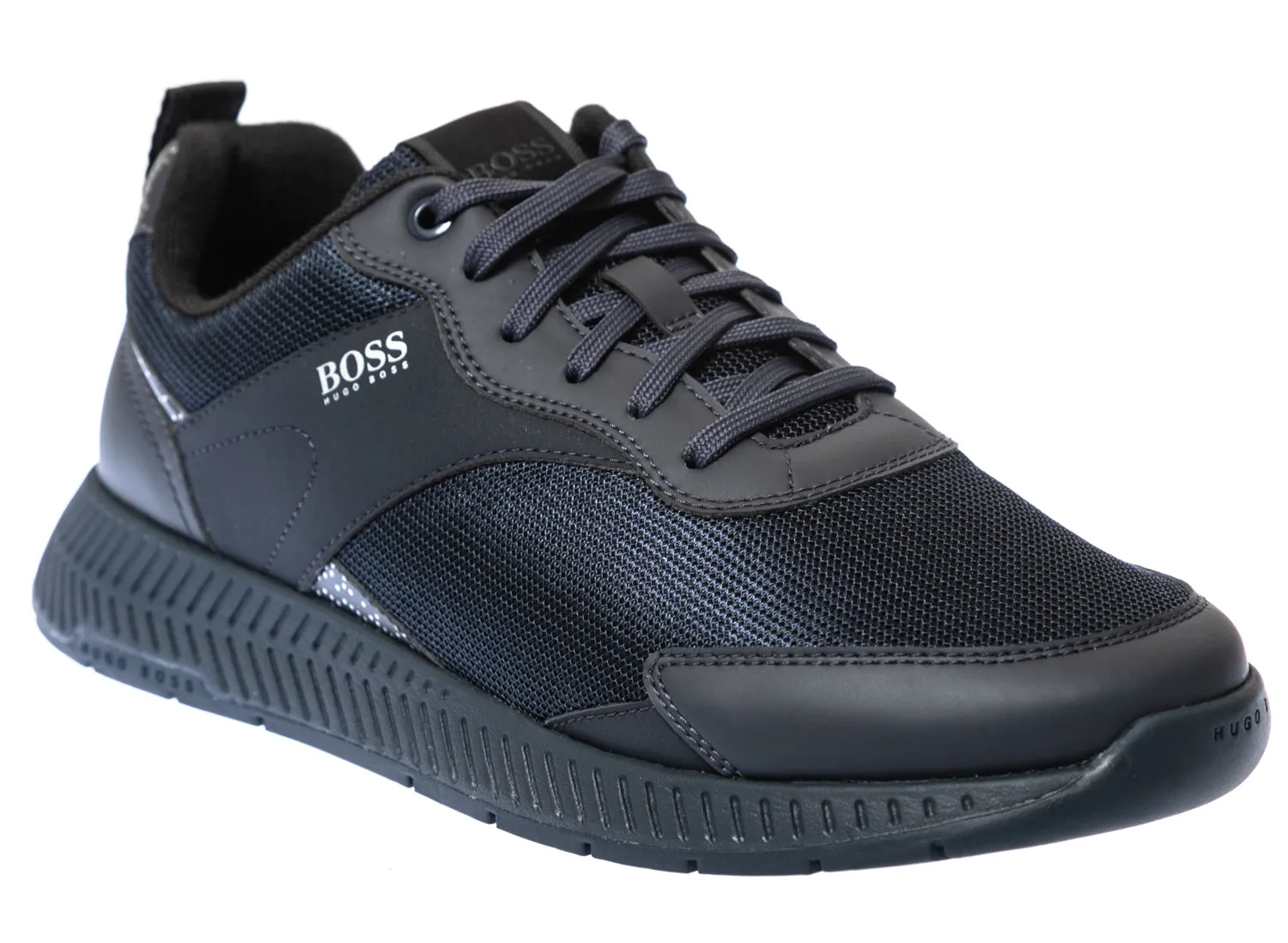 BOSS Titanium_Runn Trainer in Navy