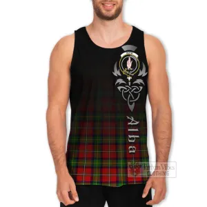 Boyd Tartan Men's Tank Top Featuring Alba Gu Brath Family Crest Celtic Inspired