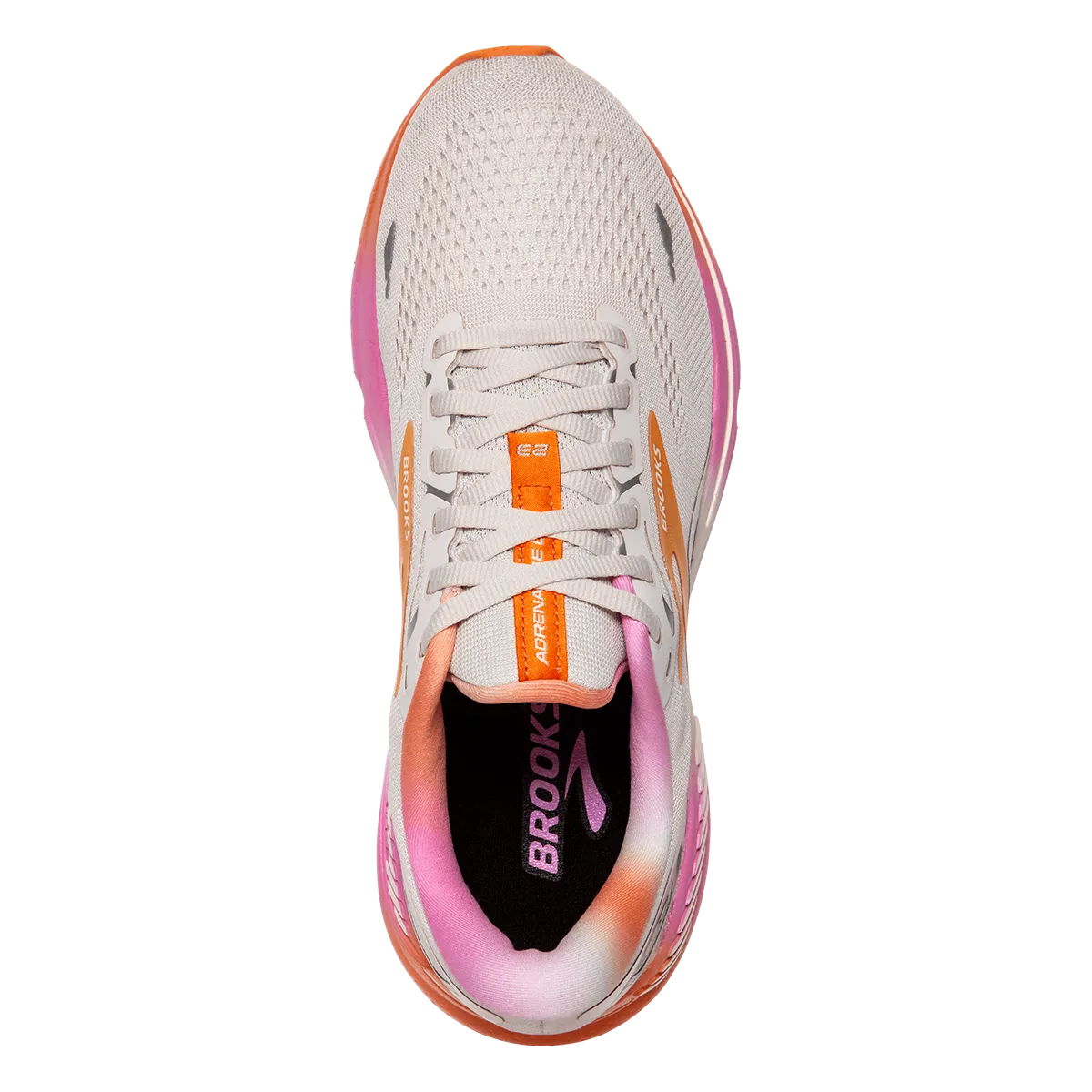 Brooks Adrenaline GTS 23 - White Sand - Sunset - Fuchsia