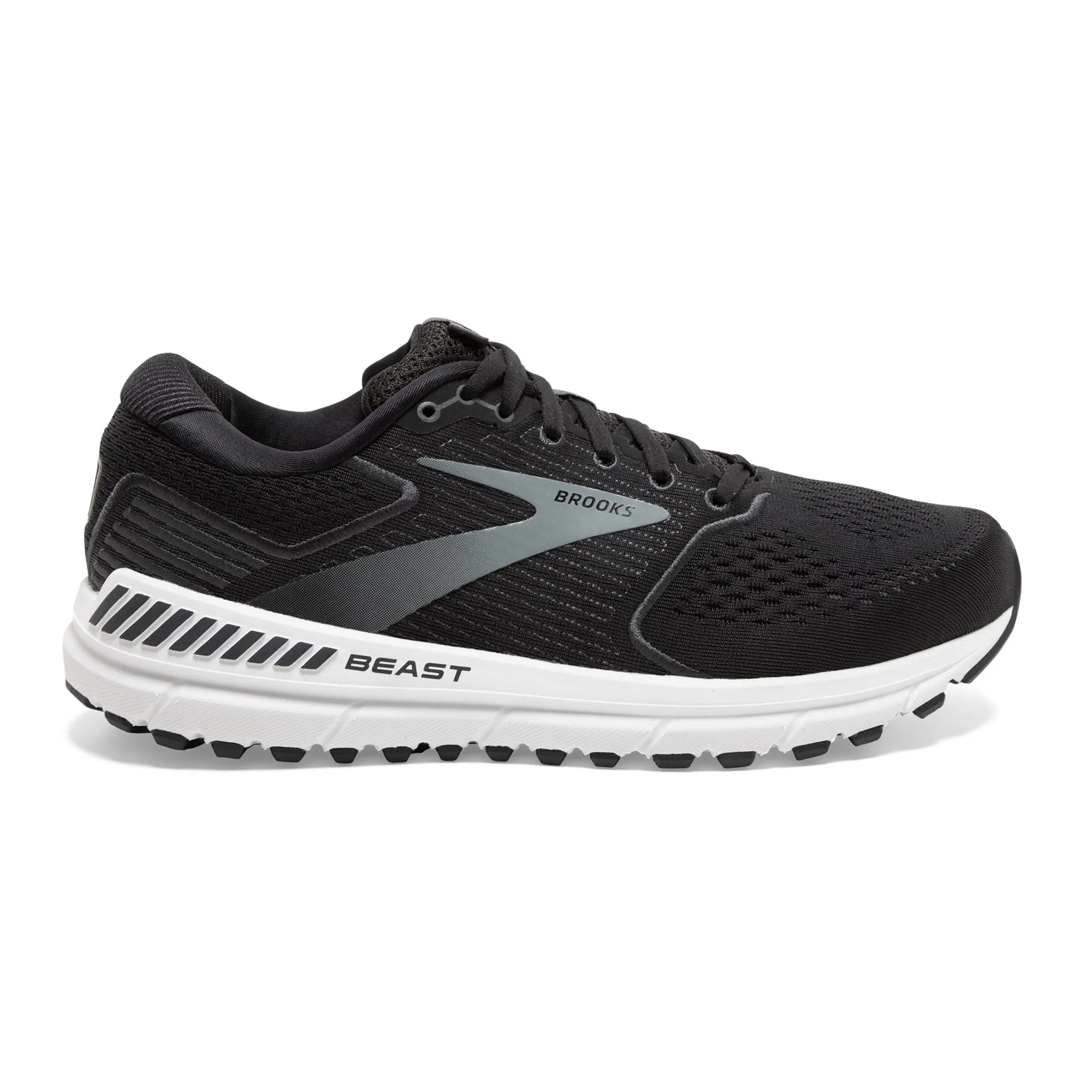 Brooks Men's 110327 051 Beast '20 Black Ebony Grey Cushion Max Support Running Shoes