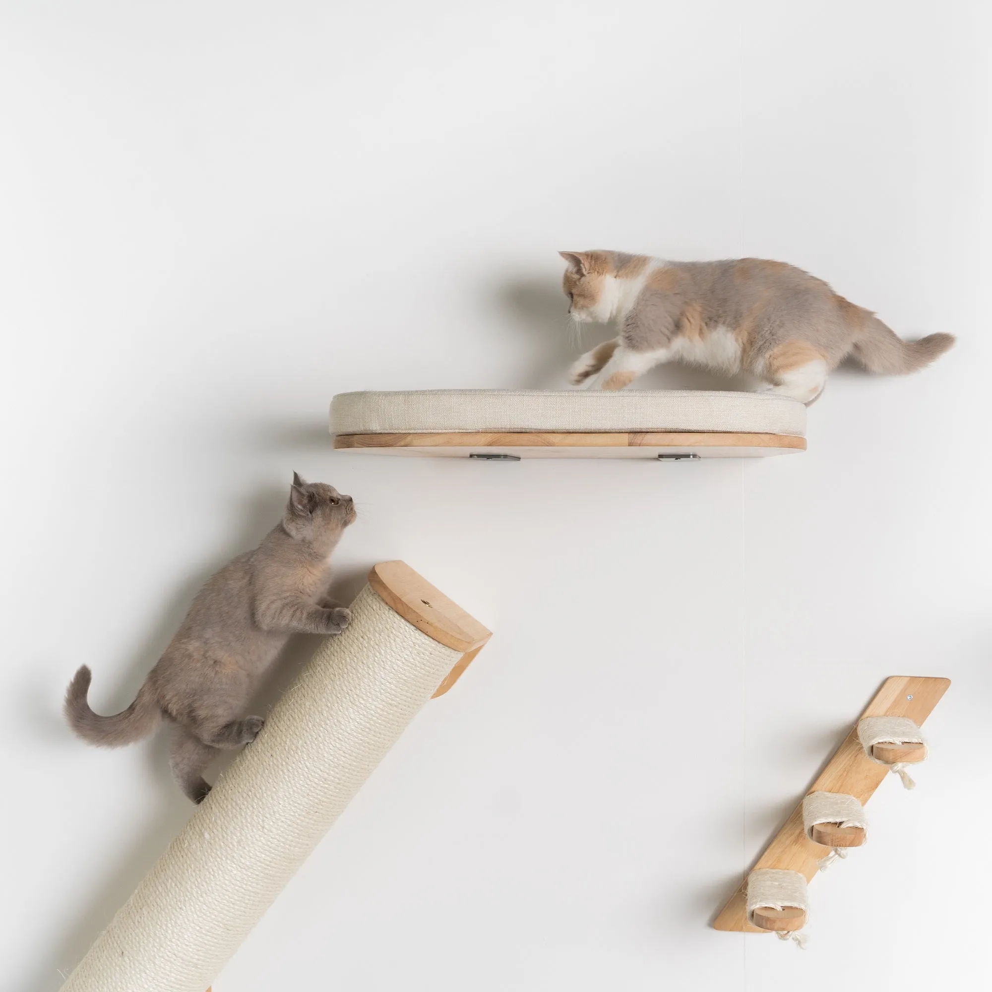 Cat Climbing Wall - Sisalpole XXL (Beige)