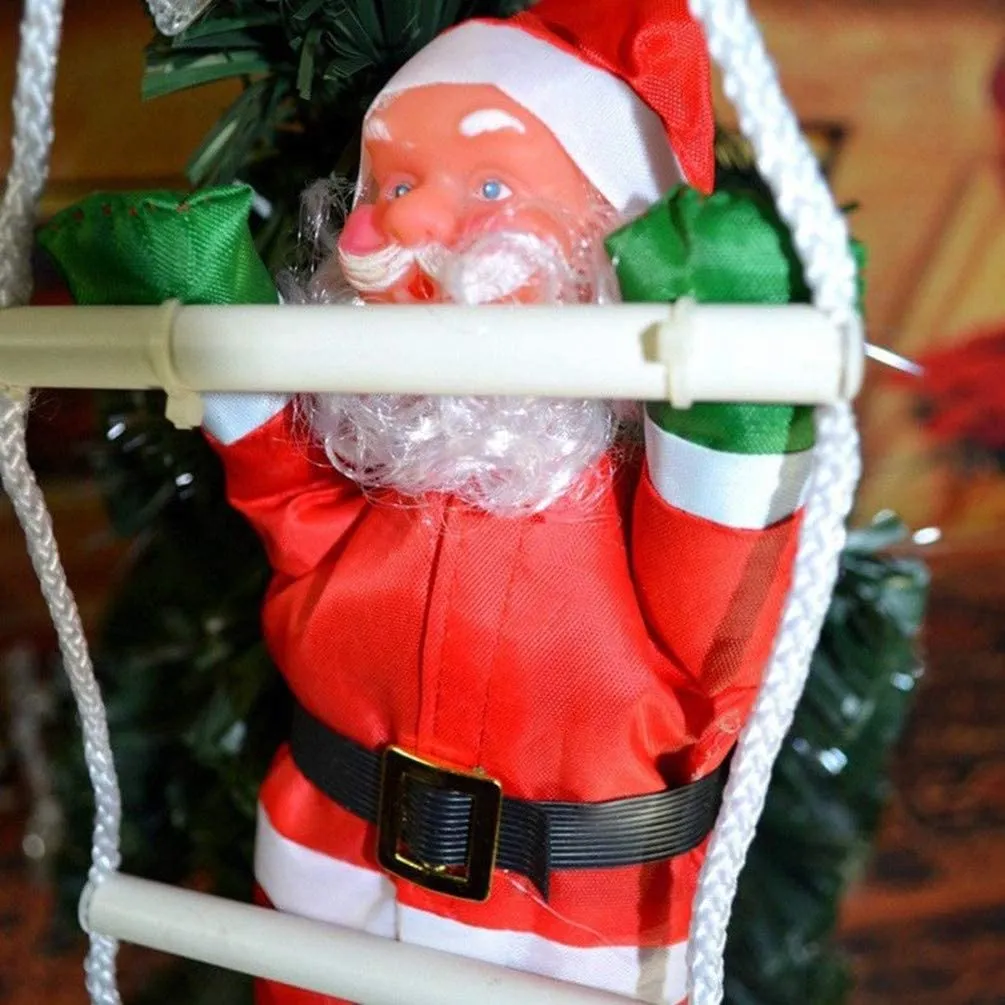 Christmas Santa Claus Doll Pendant Ladder