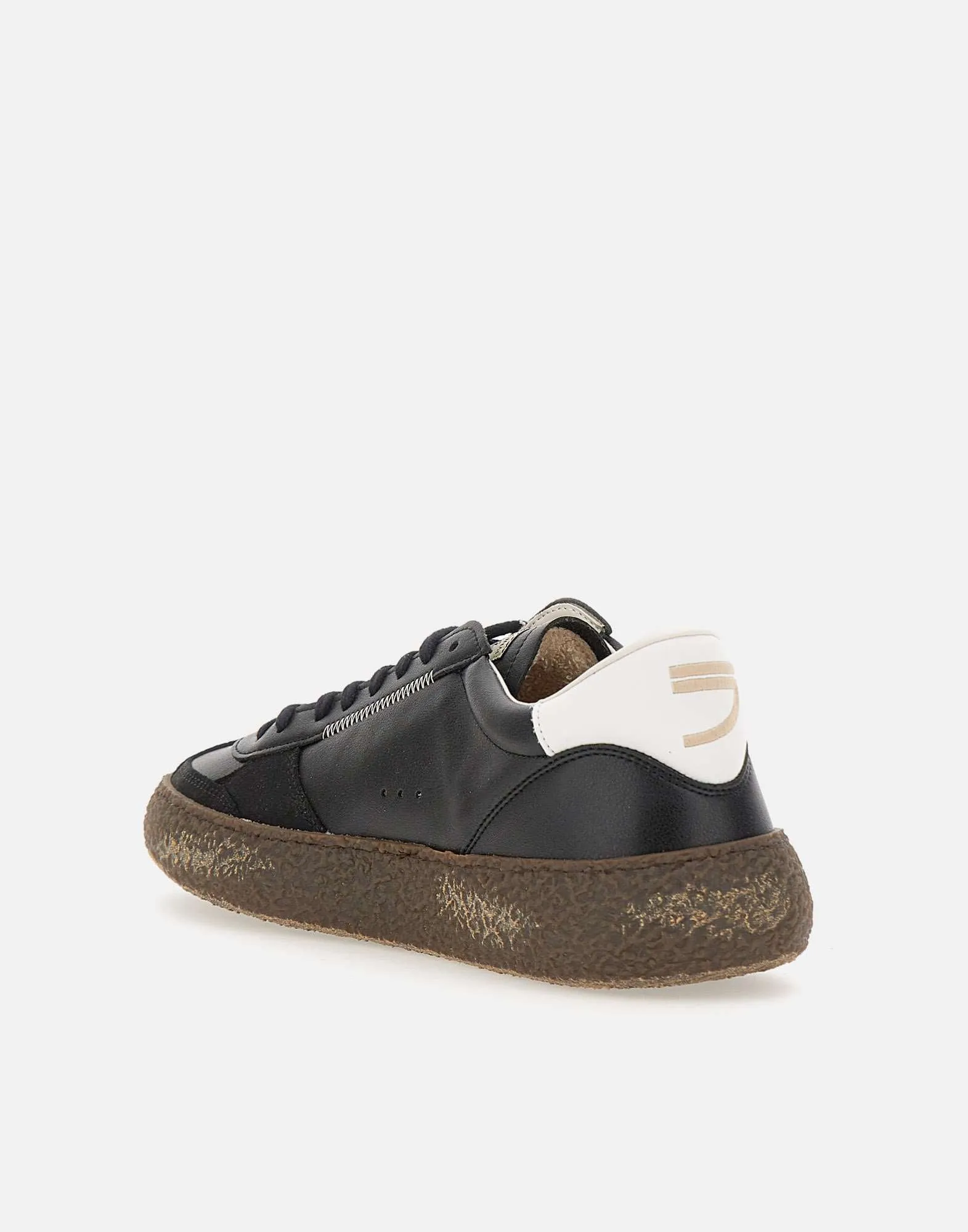 Classic Black Ecological Sneakers