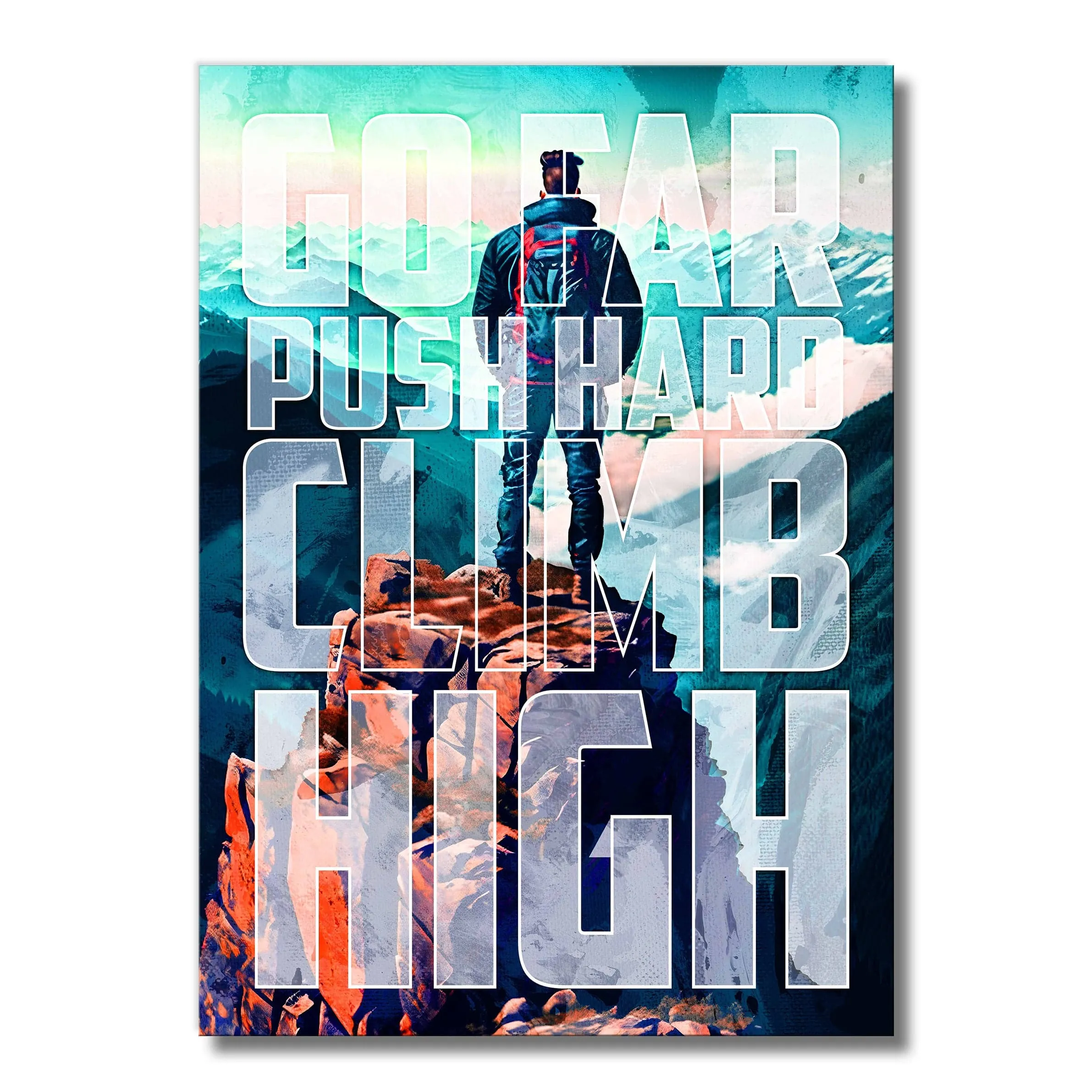 Climb High - Metal Wall Art