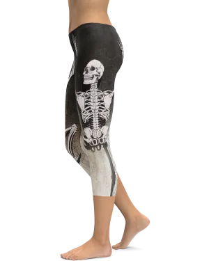 Climbing Skeleton Capris