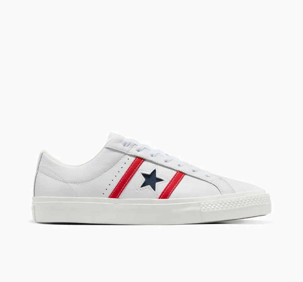 Converse Cons One Star Academy Pro Leather - White/Red/Blue