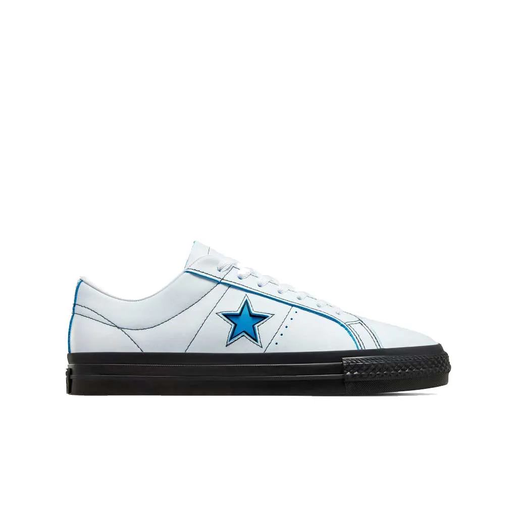 Converse One Star Pro Ox - Eddie Cernicky - White/Black/Kinetic Blue